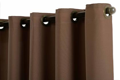 Imagem de Cortina 2,60m x 1,40m Para Quarto Com Varão Incluso Kit Completo Oxford