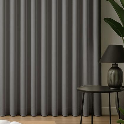 Imagem de Cortina 3 Metros Tecido Oxford Grosso 3,00 X 2,50 Largura Pra Quarto Sala Janela Varão Simples Premium