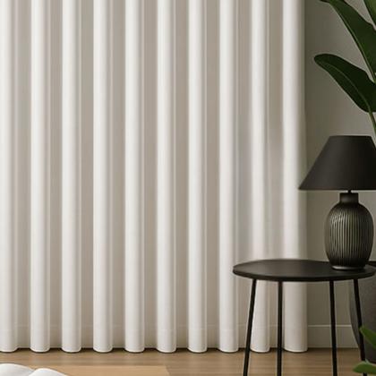 Imagem de Cortina 3 Metros Tecido Oxford Grosso 3,00 X 2,50 Largura Pra Quarto Sala Janela Varão Simples Premium