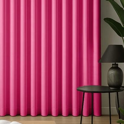 Imagem de Cortina 3 Metros Tecido Oxford Grosso 3,00 X 2,50 Largura Pra Quarto Sala Janela Varão Simples Premium