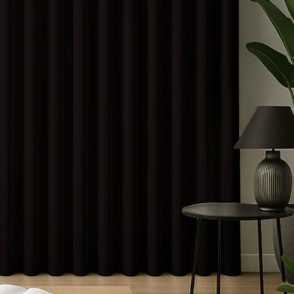 Imagem de Cortina 3 Metros Tecido Oxford Grosso 3,00 X 2,50 Largura Pra Quarto Sala Janela Varão Simples Premium