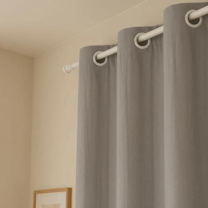 Imagem de Cortina 3,00x2,20 Quarto Sala Escritorio Cinza