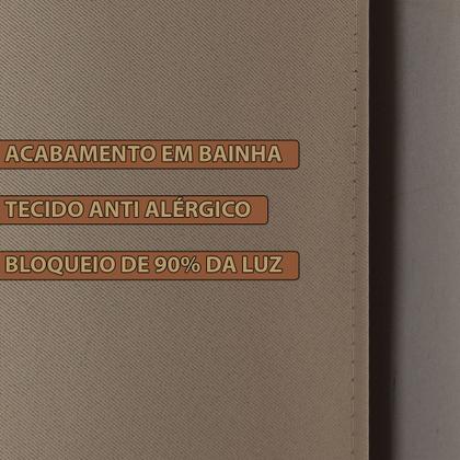 Imagem de Cortina 5 Metros Sala Blackout De Tecido Blecaute Quarto 5,00x2,70