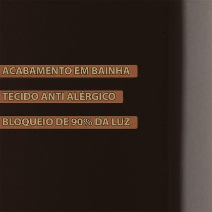 Imagem de Cortina 6 Metros Blackout De Tecido Blecaute Sala Quarto 6,00x2,70