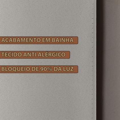 Imagem de Cortina 6 Metros Blackout De Tecido Blecaute Sala Quarto 6,00x2,70