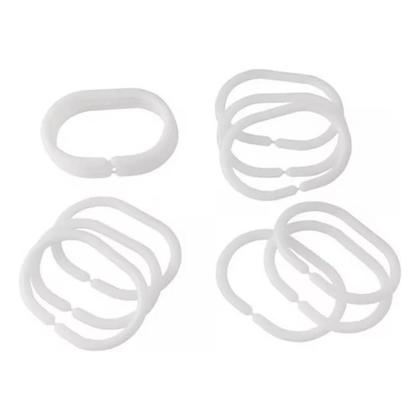 Imagem de Cortina Banheiro Box 180x180cm Resistente, Antimofo e Impermeável PVC Grossa com Ganchos Varias Estampas