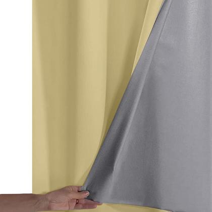 Imagem de Cortina Blackout 1,80 X 2,80 Corta Luz Bloqueia Calor