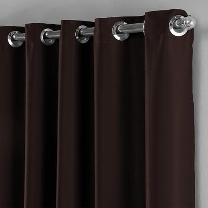 Imagem de Cortina Blackout 3,00 x 2,50 Tecido Grosso Blecaute 3 Metros Corta Luz 100% Janela Quarto Sala Varao