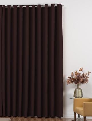 Imagem de Cortina Blackout 3m x 2,50m Corta Luz em tecido com Ilhós