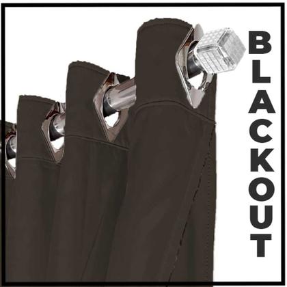 Imagem de Cortina blackout 5,50x2,60 Sala E quarto blecaute Ana bege