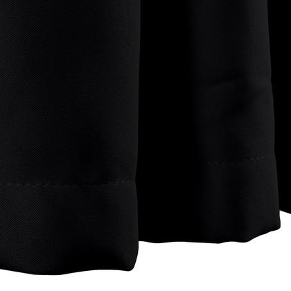 Imagem de Cortina Blackout Blecaute Quarto Sala em Tecido 3,00m x 2,50m com Ilhós Cromado Solaris