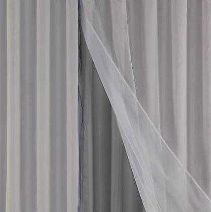 Imagem de Cortina Blackout Com Forro De Voil Efeito Cinema 2,80 x 1,80M Cobre Toda a Claridade!