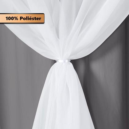 Imagem de Cortina Blackout Com Voil 2 Metros PVC 2,20x1,30 Para Varão