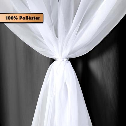 Imagem de Cortina Blackout Com Voil 2 Metros PVC 2,20x1,30 Para Varão