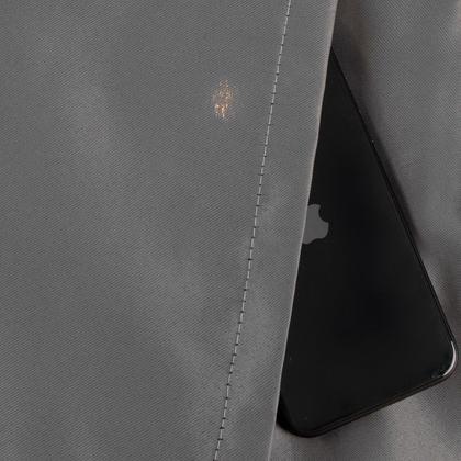 Imagem de Cortina Blackout Com Voil 4,00x2,50 Chumbo Quarto Sala