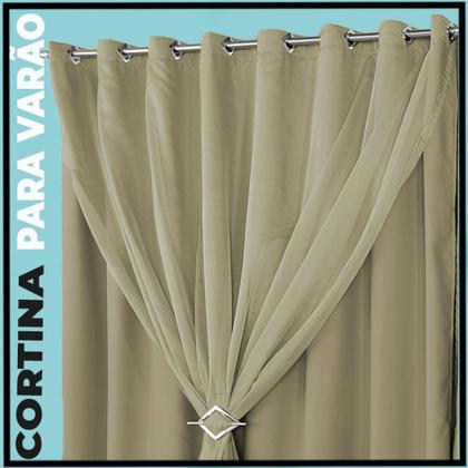 Imagem de Cortina Blackout De 5,00x4,00 Corta Luz com blackout