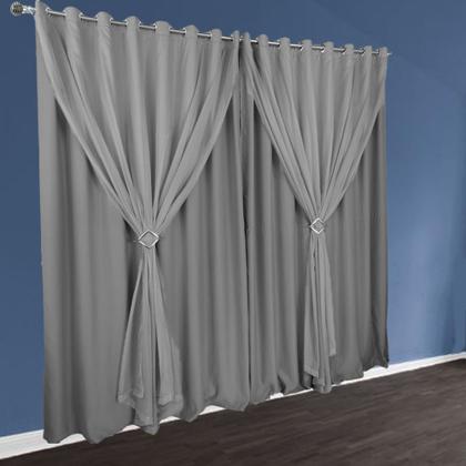 Imagem de Cortina Blackout De 5,00x4,30 Corta Luz com blackout