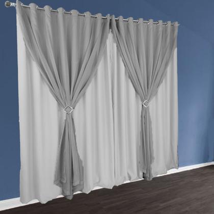 Imagem de Cortina Blackout De 5x2,90 Corta Luz com blackout