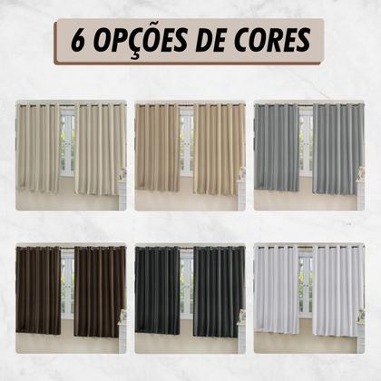 Imagem de Cortina blackout de tecido 2,80x1,70