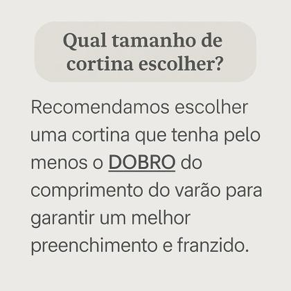 Imagem de Cortina Blackout em Tecido com Voil 2,80m x 1,70m