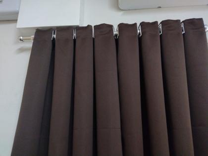 Imagem de Cortina Blackout Liso 4 Metros X2,30m Blackout em Tecido