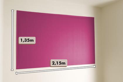 Imagem de Cortina Blackout Painel 2,15x1,35 PVC Liso Com Fecho Auto Contato