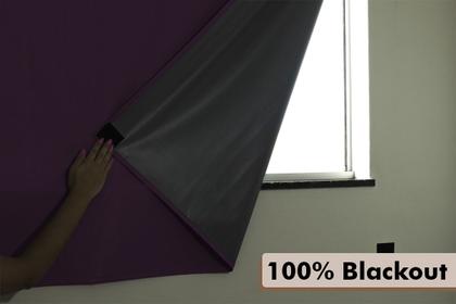 Imagem de Cortina Blackout Painel 2,15x1,35 PVC Liso Com Fecho Auto Contato
