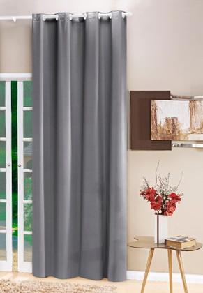 Imagem de Cortina Blackout para Sala ou Quarto PVC (plástico) UMA FOLHA Rústica 1,40 x 2,80M com 100% Blecaute