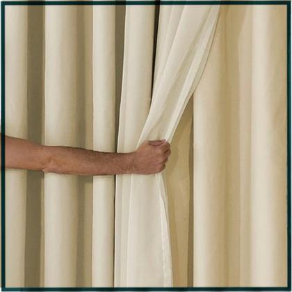 Imagem de Cortina Blackout Paris tecido 6,00 x 2,90 Com Voil varão