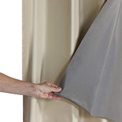 Imagem de Cortina Blackout PVC 2,20 m x 1,30 m - Bege