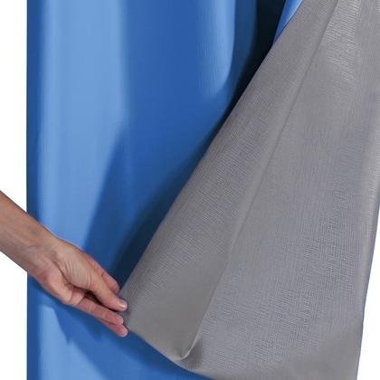 Imagem de Cortina Blackout PVC com Tecido Voil 2,00 m x 1,40 m