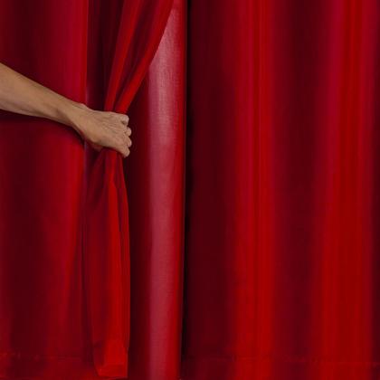 Imagem de Cortina Blackout PVC com Tecido Voil 2,00 m x 1,40 m