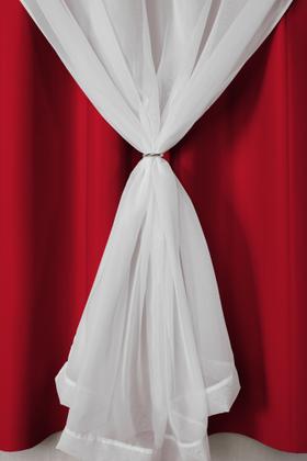 Imagem de Cortina Blackout PVC (plástico) com VOIL e Argola para Sala ou Quarto 100% Blecaute 2,00M x 1,30M