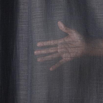 Imagem de Cortina blecaute corta luz com voil gaze de linho 5,60x2,70