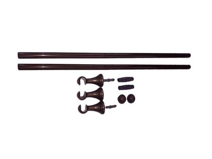 Imagem de Cortina Blecaute Suede 2,80 x 1,70 Com Varão Incluso Premium