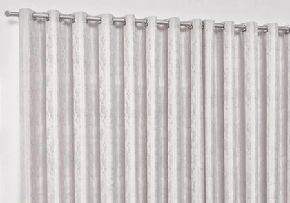 Imagem de Cortina com ilhós cromado  para sala ou quarto   3 metros curtinas aconchegantes