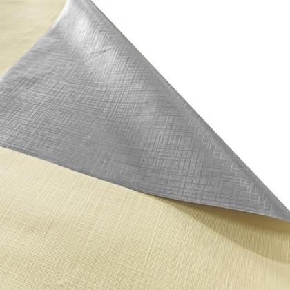 Imagem de Cortina Corta Luz 2,00m X 1,80m 100% Blackout PVC Palha Para Sala Ou Quarto Para Varão Simples