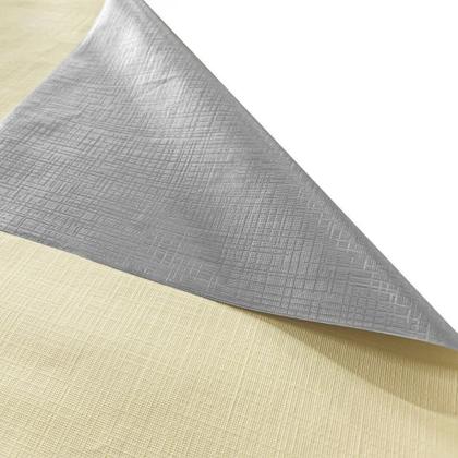 Imagem de Cortina Corta Luz 2,50m X 2,20m 100% Blackout PVC Palha Para Sala Ou Quarto Para Varão Simples