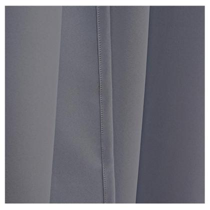 Imagem de Cortina Corta Luz Em Tecido Blackout Com Voil 5m L X 1,00m A Com Ilhós Tabaco Sala Quarto Blecaute