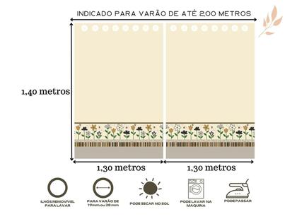 Imagem de Cortina Cozinha Estampada - Diversos Modelos