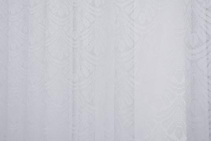 Imagem de cortina de renda premium grande 5 metros com ilhos floral sala cozinha elegante