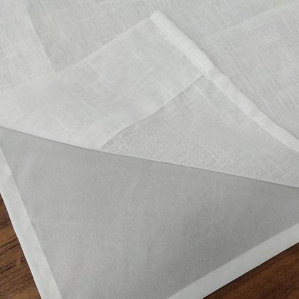 Imagem de Cortina De Voil/Voal Gase De Linho Com Forro Microfibra Alto Padrão 3,00x2,50