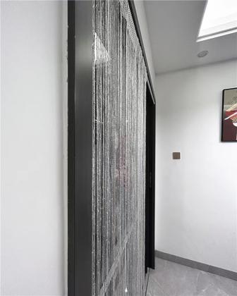 Imagem de Cortina decorativa de corda de porta com divisão de 100 cm x 200 cm - branca