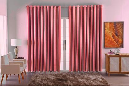 Imagem de cortina ellegance quarto sala blackout em tecido 2,70x1,80