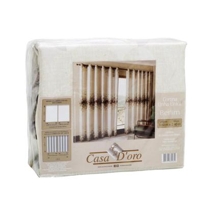 Imagem de Cortina Estampada Sala e Quarto 280x240 Sultan Nova Coleção Moderna Com Excelente Caimento
