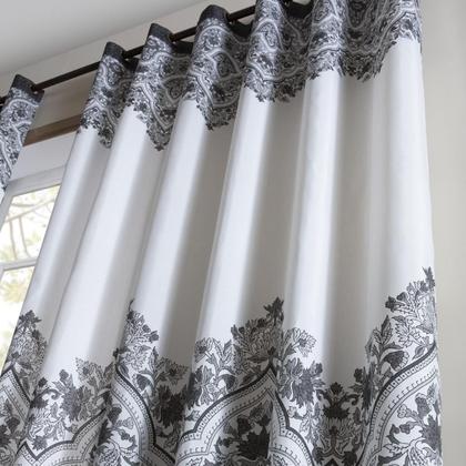 Imagem de Cortina Estampada Sala e Quarto 280x240 Sultan Nova Coleção Moderna Com Excelente Caimento