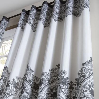 Imagem de Cortina Estampada Sala e Quarto 280x240 Sultan Nova Coleção Moderna Com Excelente Caimento