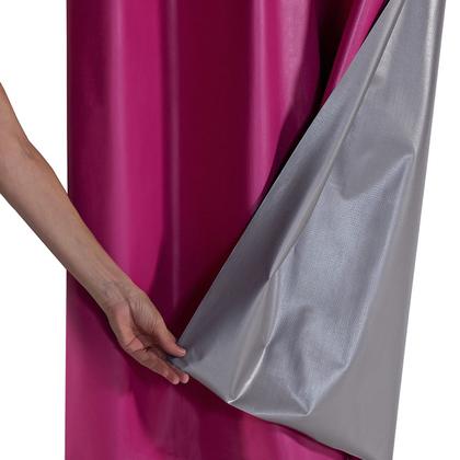 Imagem de Cortina Folha Blackout PVC 1,40m x 1,60m Uma Parte Bloqueia Luz Sala Quarto Varias Cores Prática