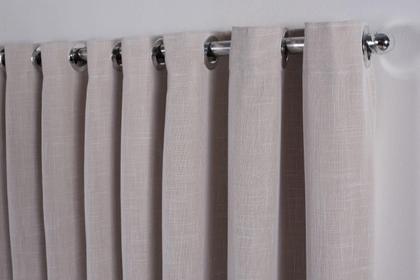 Imagem de Cortina Gaze De Linho Blackout 3,0Mx2,7M Sala/Quarto P Varão