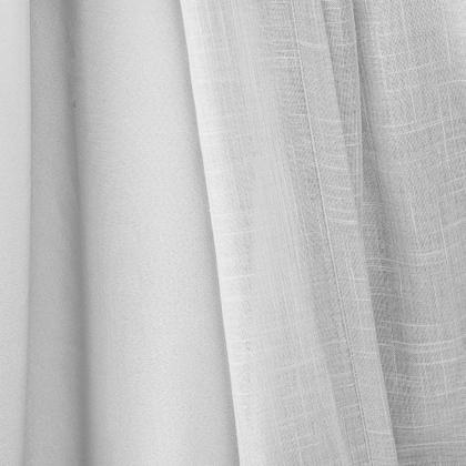 Imagem de Cortina Gaze de Linho com Blackout em Tecido 2,80m x 1,70m Para Janela Quarto e Sala